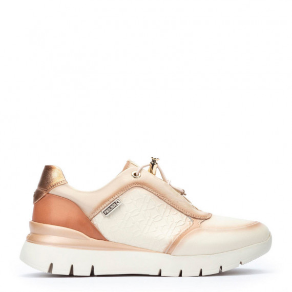 PIKOLINOS Zapatillas Asturias con Cierre Elástico W9C-6607C1-NATA