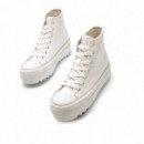 MUSTANG Zapatillas Abotinadas Bigger-t Blancas 60424-C19667