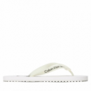 Flip Flop CALVIN KLEIN Monogram Blanca Pb