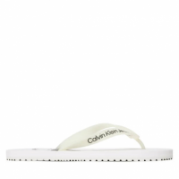 Flip Flop CALVIN KLEIN Monogram Blanca Pb