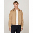 Cotton Ivy Jacket Safari Canvas  TOMMY HILFIGER