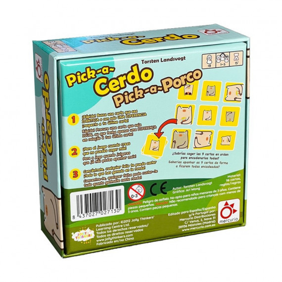 Pick a Cerdo  MERCURIO GAMES - Guanxe Atlantic Marketplace