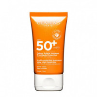 Crème Solaire Jeunesse
crema Hidratante Alta Protección SPF50+  CLARINS