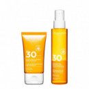 Huile Solaire Embellissante 
aceite Alta Protección SPF30+  CLARINS