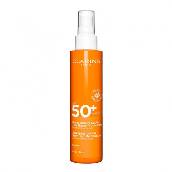 Brume Solaire Embellissante
bruma Solar Alta Protección SPF50+  CLARINS