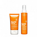 Brume Solaire Embellissante
bruma Solar Alta Protección SPF50+  CLARINS