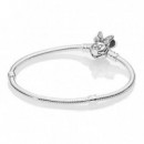 Pulsera Moments en Plata de Ley Retrato de Minnie Brillante 597770CZ  PANDORA