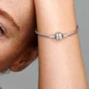 Pulsera de Plata de Ley y Cierre PANDORA en Plata de Ley 590702HV