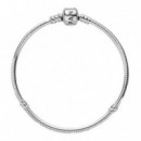 Pulsera de Plata de Ley y Cierre PANDORA en Plata de Ley 590702HV