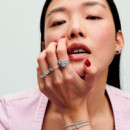 Anillo Corazón Nivelado Rojo Brillante 198421C02  PANDORA