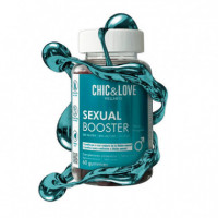 Sexual Booster Gummies For Men Gominolas con Maca, Fenogreco, L-arginina y un Conjunto de Vitaminas.  CHIC & LOVE
