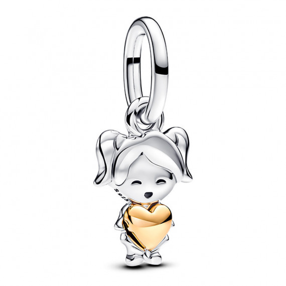 Charm Colgante Niña Feliz ​763601C00  PANDORA