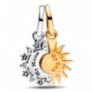 Charm Colgante Divisible de Sol y Luna 763585C01  PANDORA