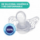 CHICCO Chupete Sili Physioforma Light 2-6M Eco+