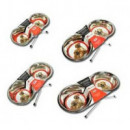 NAYECO Comederos Set Inoxidable 1.75 L