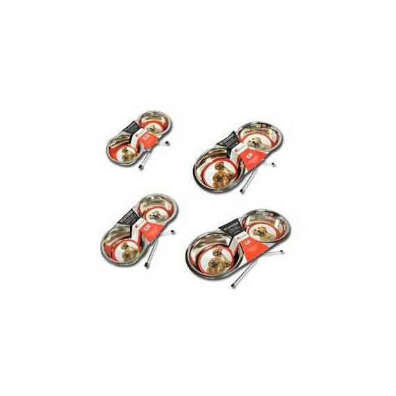 NAYECO Comederos Set Inoxidable 1.75 L