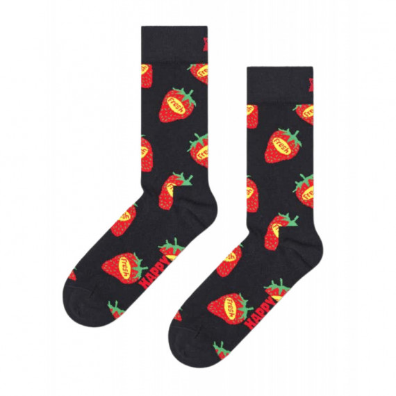 Calcetines HAPPY SOCKS Black Strawberry Fresh