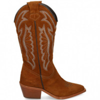 Botin Cowboy Bordado ante Cuero  VEXED SHOES COMPANY