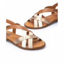 PIKOLINOS Sandalias Marfil Algar W0X-0556C3-807