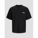 Camiseta Jack&Jones Creative negra