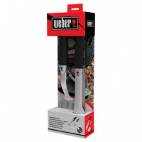 Juego Utensilios Premium- Incluido Pinzas y Espátula- Weber®  WEBER