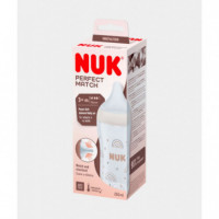 NUK Biberon Perfect Match Silt-m Arco Iris 260ML