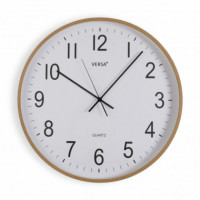 Reloj Pared Madera Clara 50CM  PÉREZ ÁVILA