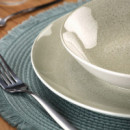 Vajilla 18 Pzas Pia Gris  PÉREZ ÁVILA