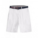 Pantalones Cortos Wcc Brkln Essential Twill W Belt  TOMMY HILFIGER