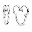Pendientes de Aro Silueta de Mickey Mouse de Disney 293528C00  PANDORA