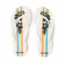 Chanclas Mixed Bloom  RIP CURL