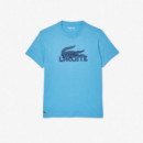 Camiseta Deportiva de Algodón Ultra Dry de LACOSTE