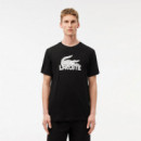 Camiseta Deportiva de Algodón Ultra Dry de LACOSTE