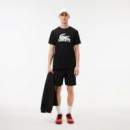 Camiseta Deportiva de Algodón Ultra Dry de LACOSTE