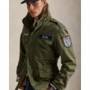 Cotton HERRINGBONE-M65 Hb Combat Olive  RALPH LAUREN
