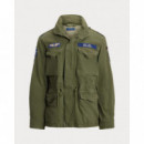 Cotton HERRINGBONE-M65 Hb Combat Olive  RALPH LAUREN