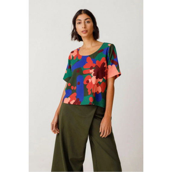 Camisetas Mujer Camisa SKFK Idauze Confettis