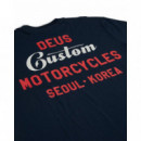 Camisetas Hombre Camiseta DEUS EX MACHINA Time Taker Navy