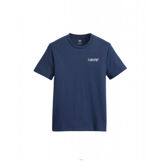 Camisetas Hombre Camiseta Levi's® Clásica Estampada Azul  LEVI'S