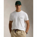 Camisetas Hombre Camiseta POLO RALPH LAUREN Classic Fit Polo Bear Jersey White