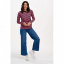 SUGARHILL BRIGHTON Camisetas Mujer Camiseta Sugarhill Brunswick Black/pink, Leaping Tiger