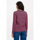 SUGARHILL BRIGHTON Camisetas Mujer Camiseta Sugarhill Brunswick Black/pink, Leaping Tiger