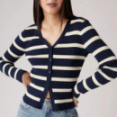 Camisas y Tops Cardigan Levi's® Tulip Redwood Stripe  LEVI'S