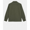 Camisas Sobrecamisa ANERKJENDT Akoscar Cotton Forest Night