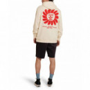 Jerséis y Sudaderas Sudadera DEUS EX MACHINA Helios Hoodie Dirty White