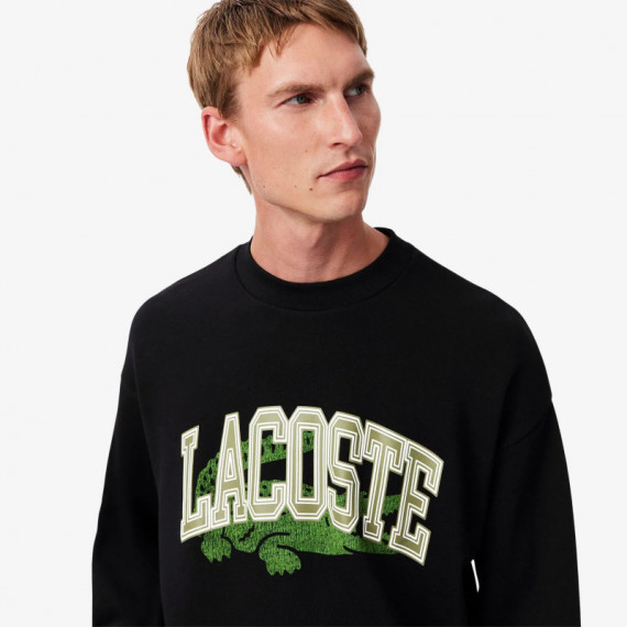 Jerséis y Sudaderas Sudadera LACOSTE de Corte Holgado Logo - Guanxe Atlantic Marketplace