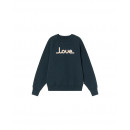 Jerséis y Sudaderas Sudadera THINKING MU Grafito Love Bonnie