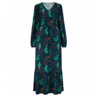 SUGARHILL BRIGHTON Vestidos Vestido Sugarhill Roxanne Navy Night Desert