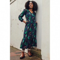 SUGARHILL BRIGHTON Vestidos Vestido Sugarhill Roxanne Navy Night Desert