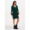 SUGARHILL BRIGHTON Vestidos Vestido Sugarhill Talasi Dark Green